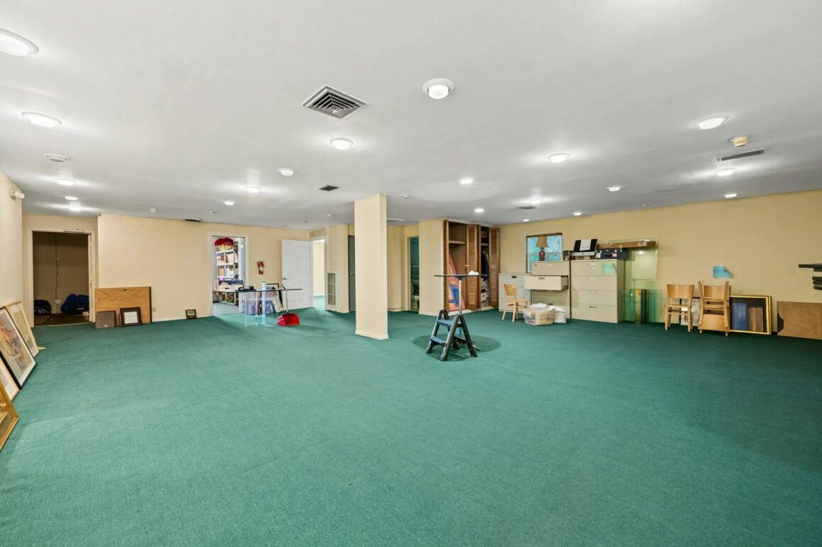 Second-floor open office space at 2211 Davie Blvd